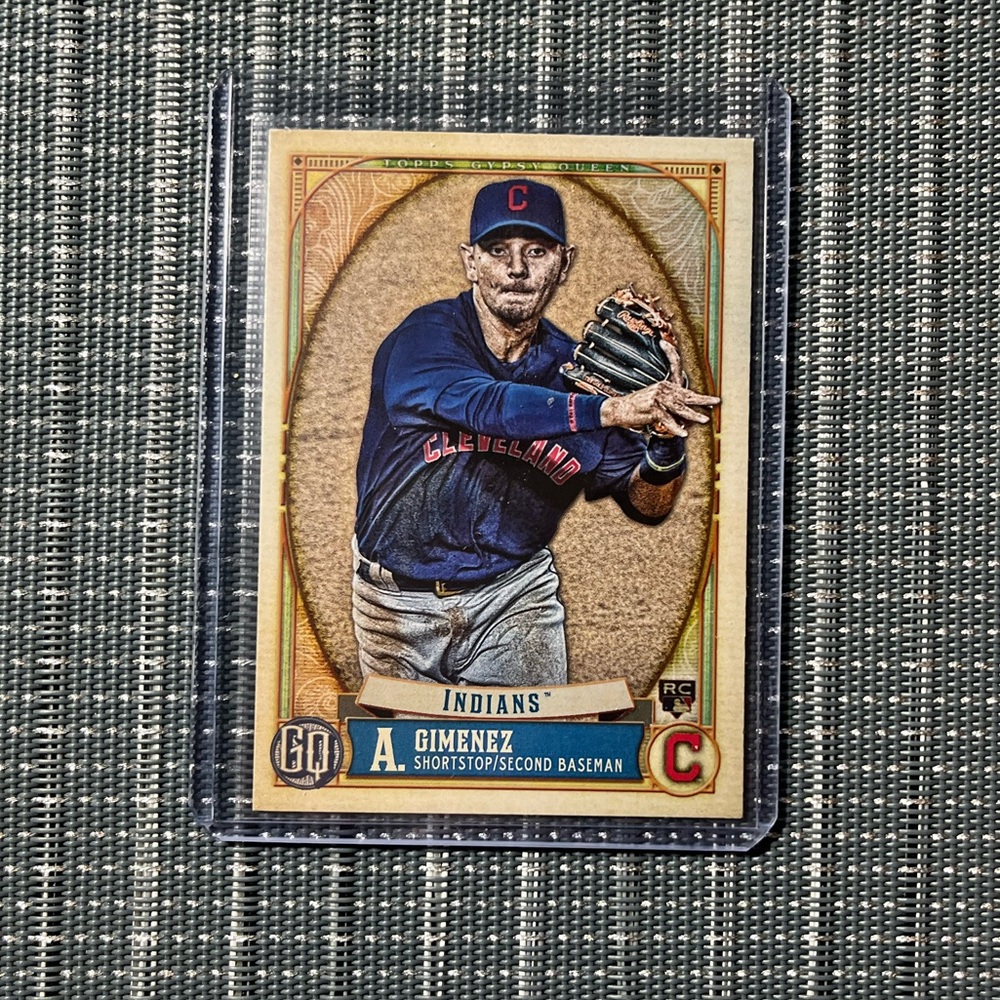 ⚾️ Andrés Gimenez 2021 Topp’s Gypsy Queen Rookie Card, Penny Bazooka #GQ-76